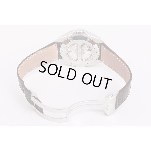 タグホイヤー　グランドカレラＧＭＴ　ＷＡＶ５１１３　茶文字盤　革ベルト