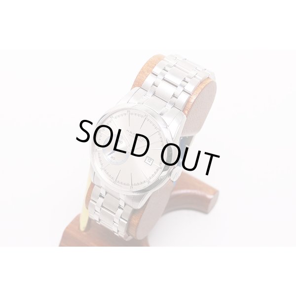 ハミルトン　レイルロード　Ｈ４０５１５０　銀文字盤　サイド