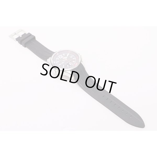 ハミルトン　カーキネイビーＧＭＴ　Ｈ７７５５５０　黒文字盤　ラバーベルト状態