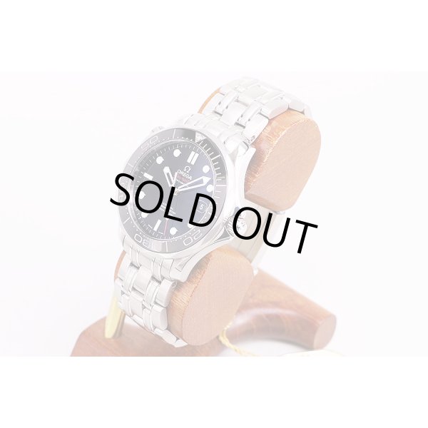 オメガ　シーマスター　２１２．３０．４１　コーアクシャル黒文字盤　サイド