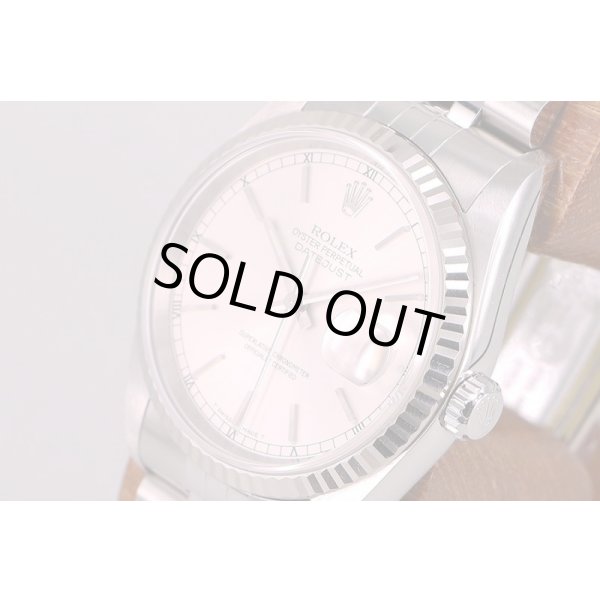 ロレックス　１６２３４　Ｕ３８２０１９　銀文字盤　サイド拡大