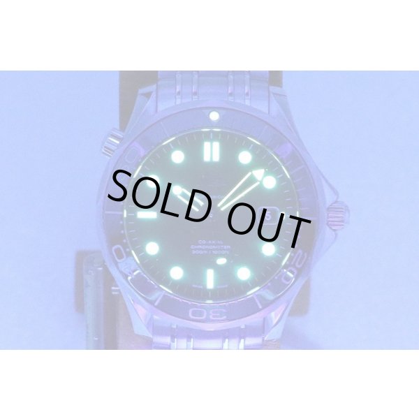 オメガ　シーマスター　２１２．３０．４１　コーアクシャル黒文字盤　ライト