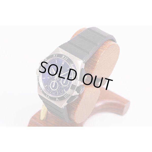 オメガ　コンステレーション　１２１．９２．４０　コーアクシャル黒文字盤　サイド