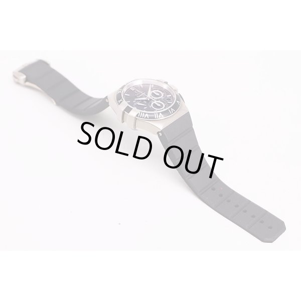 オメガ　コンステレーション　１２１．９２．４０　コーアクシャル黒文字盤　ラバーベルト状態(2)