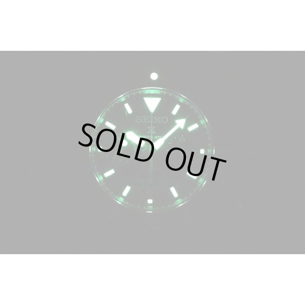 セイコー　プロスペック　ダイバースキューバ　ＳＢＤＬ０３５　ソーラー　黒文字盤　ライト暗闇