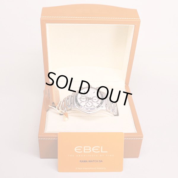 エベル　ディスカバリー　１９１１　クロノグラフ　白文字盤　箱