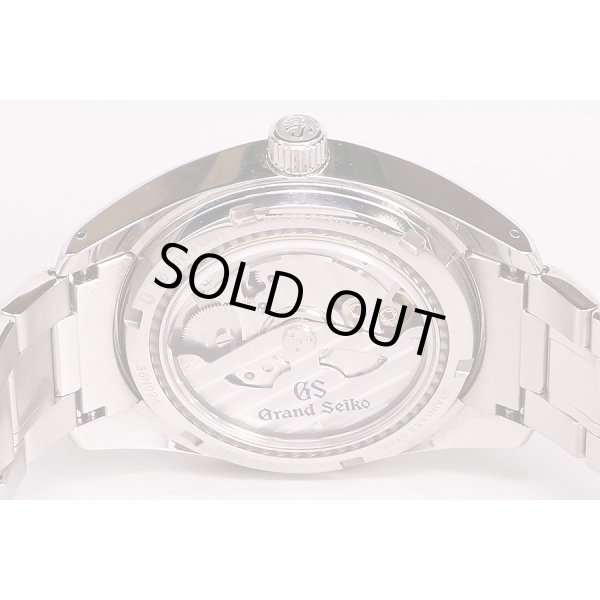 セイコー　グランドセイコー　ＳＢＧＡ００１　９Ｒ６５－０ＡＡ０　スプリングＤ　銀文字盤　裏面拡大