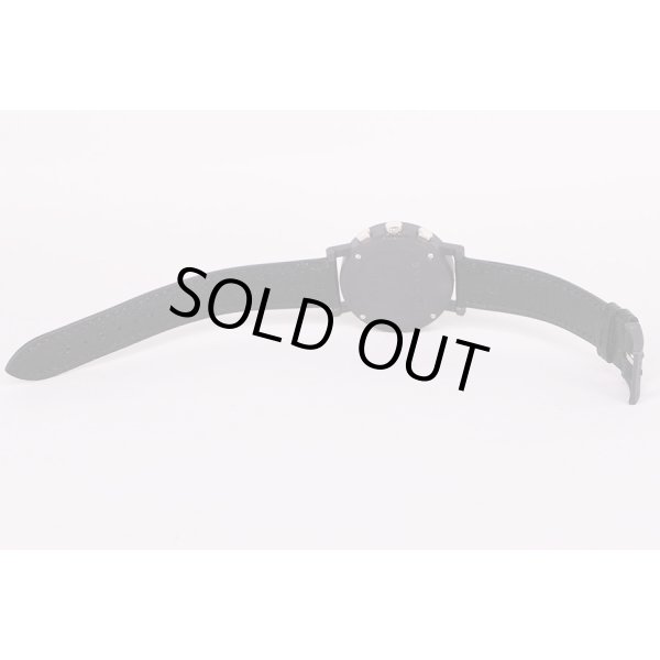 ブルガリ　カーボンゴールド　ＢＢ３８ＣＬＣＨ　黒文字盤　革ベルト