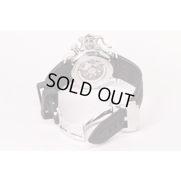 グラハム　クロノファイターＲＡＣ　ブラックショック２ＣＲＢＳ　黒文字盤　ラバーベルト(1)