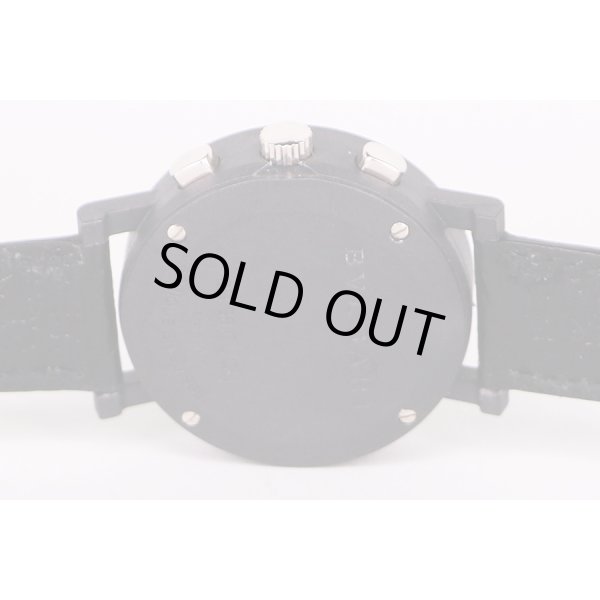 ブルガリ　カーボンゴールド　ＢＢ３８ＣＬＣＨ　黒文字盤　裏面拡大