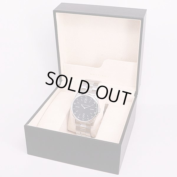 ブルガリ　ソロテンポ　ＳＴ４２Ｓ　黒文字盤　箱