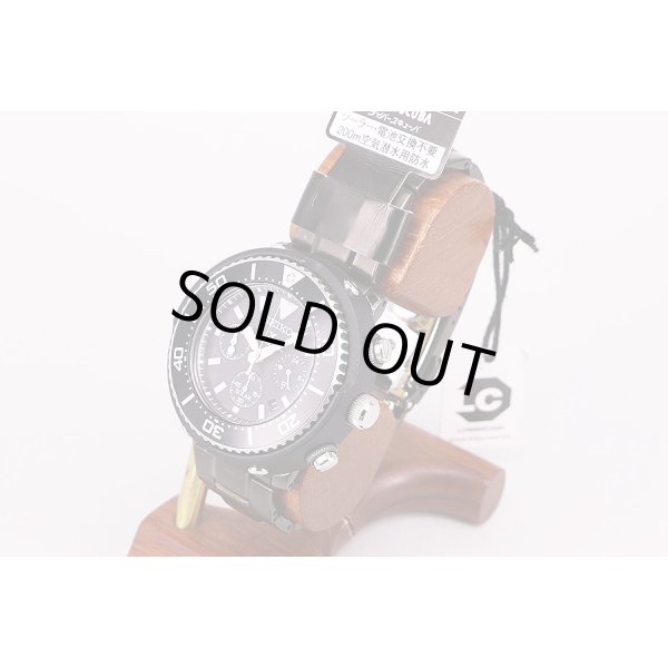 セイコー　プロスペック　ダイバースキューバ　ＳＢＤＬ０３５　ソーラー　黒文字盤　サイド