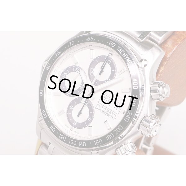 エベル　ディスカバリー　１９１１　クロノグラフ　白文字盤　サイド拡大