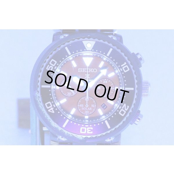 セイコー　プロスペック　ダイバースキューバ　ＳＢＤＬ０３５　ソーラー　黒文字盤　ライト