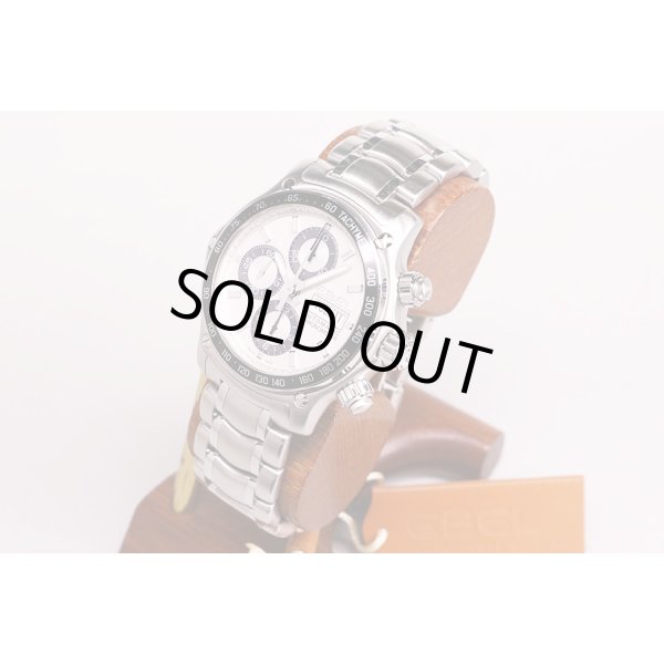 エベル　ディスカバリー　１９１１　クロノグラフ　白文字盤　サイド