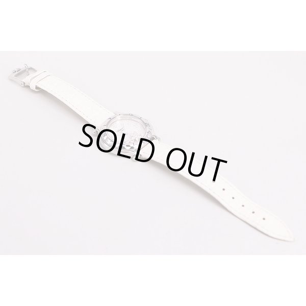 ショパール　ハッピースポーツ　２４／８９４６　スノーフレーク　白雪結晶文字盤　革ベルト状態　表面