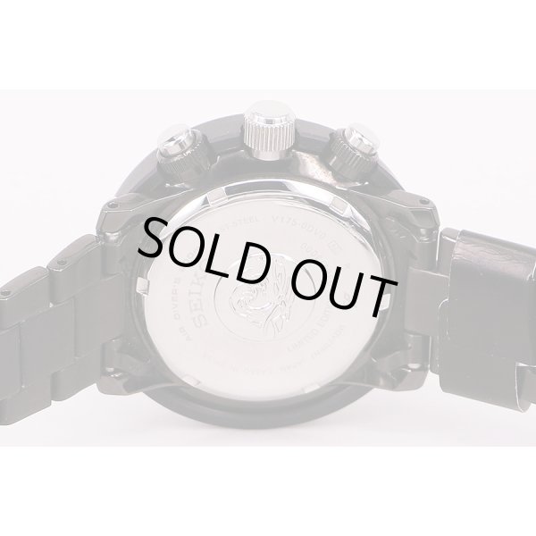 セイコー　プロスペック　ダイバースキューバ　ＳＢＤＬ０３５　ソーラー　黒文字盤　裏面拡大