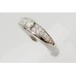 PT900 ダイアイリリング 0.231ct 0.22ct 4.90g　サイド