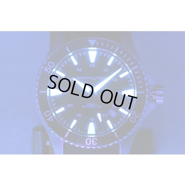 ハミルトン　カーキ　ネイビー　スキューバ　Ｈ８２３７５０　カーキ文字盤　ライト