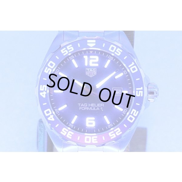 タグホイヤー　フォーミュラー１　ＷＡＺ１０１０　青文字盤　ライト