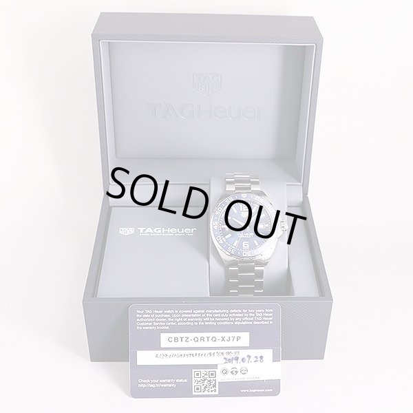 タグホイヤー　フォーミュラー１　ＷＡＺ１０１０　青文字盤　箱・保証書