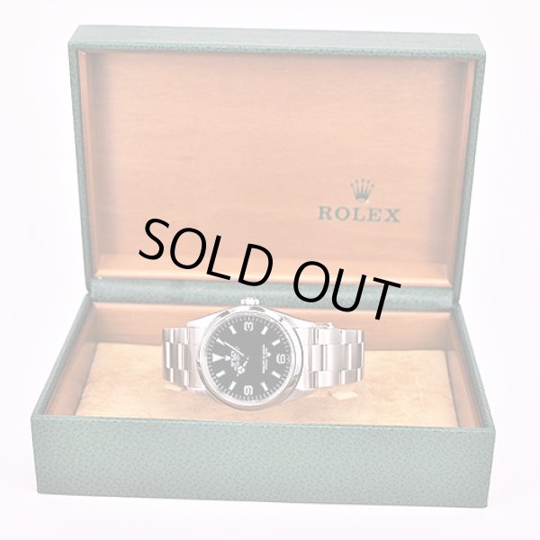 ロレックス　１５２７０　Ｕ７２２１７７（９７年）エクスプローラー１　黒文字盤　箱