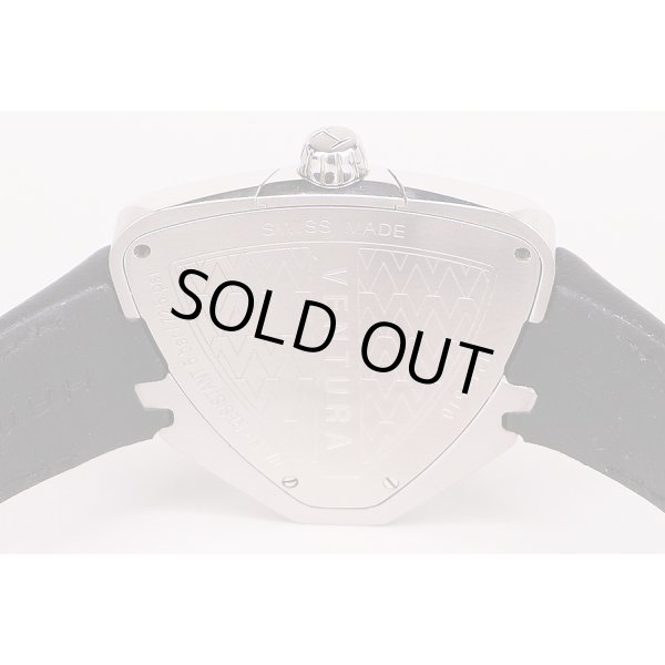 ハミルトン　ベンチュラ　エルビス８０　Ｈ２４５５１０　黒文字盤　裏面拡大