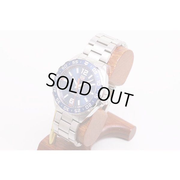 タグホイヤー　フォーミュラー１　ＷＡＺ１０１０　青文字盤　サイド