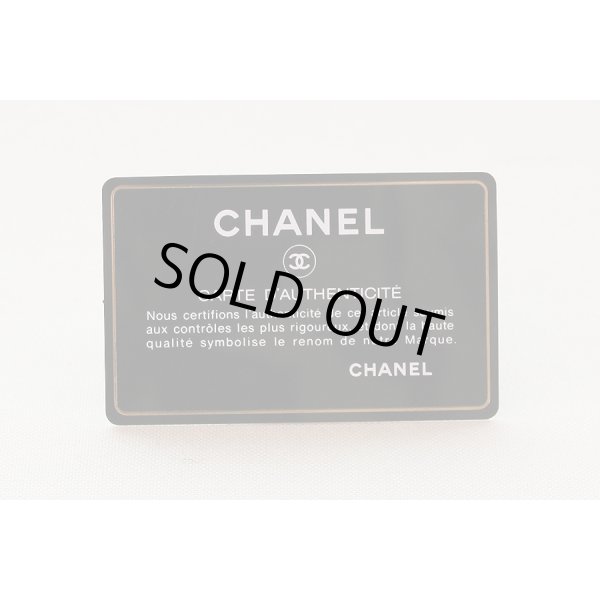 シャネル　チェーンショルダーバック ブラック／SIV金具　Gカード