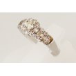 PT900 ダイアイリリング 0.210ct 0.80ct 6.10g　サイド