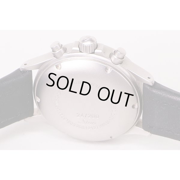 ジン　３５６　ユーロフリーガーII　黒文字盤　裏面拡大