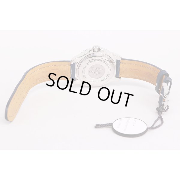 ブライトリング　スーパーオーシャン４４　Ａ１７３９２　青文字盤　革ブレス