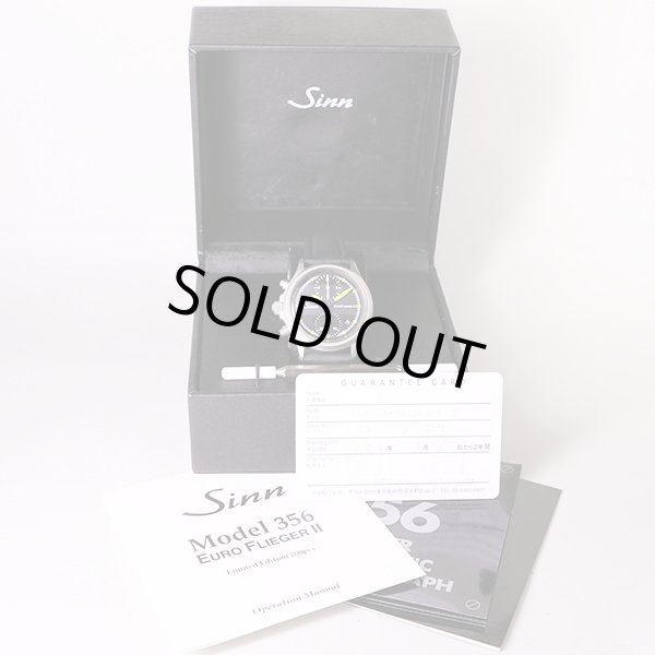 ジン　３５６　ユーロフリーガーII　黒文字盤　箱・保証書