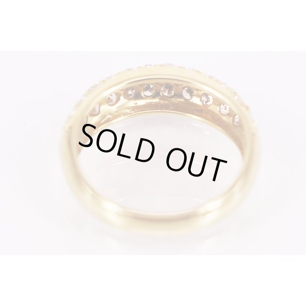 星の砂　K18 ダイアイリリング 0.45ct 3.10g　内側