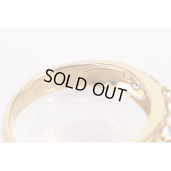 星の砂　K18 ダイアイリリング 0.45ct 3.10g　刻印(2)