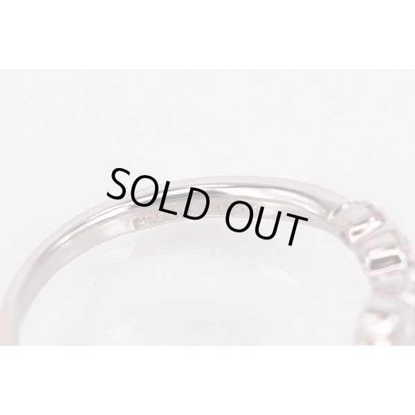 ヴァンドーム　PT950 ダイアイリリング 0.36ct 2.60g　刻印(1)