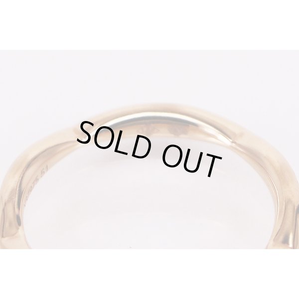 シャネル　750PG カメリアリング J10801 2.20g　刻印(2)