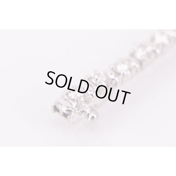 タサキ　K18WG ダイアイリブレスレット 1.53ct 8.80g　留め具拡大(1)