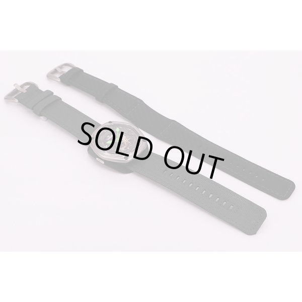 ディートリッヒ　オーガニックタイム　ＯＴ－１　スケルトン黒文字盤　革ベルト・替えナイロンベルト