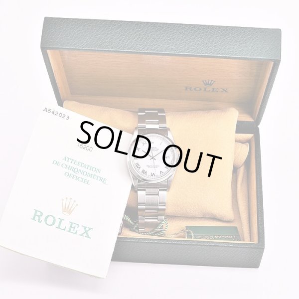 ロレックス　１６２００ Ａ５４２０２３　白ローマン文字盤　箱・保証書