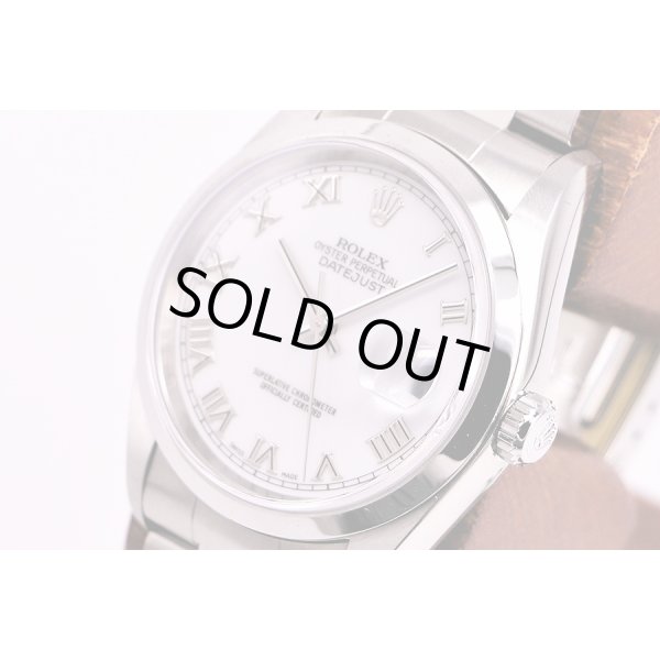 ロレックス　１６２００ Ａ５４２０２３　白ローマン文字盤　サイド拡大