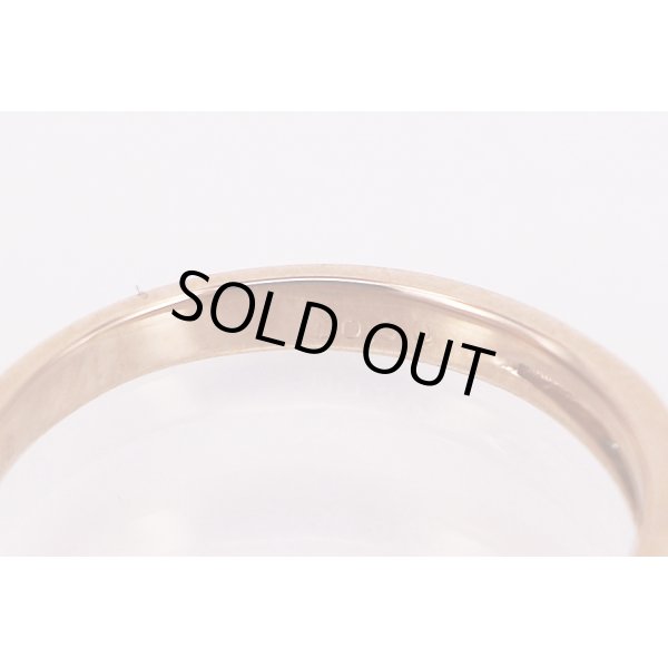 PT900/K18PG ダイアイリリング 0.50ct 3.10g　刻印(2)