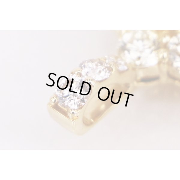 K18 ダイアイリトップ 10.94ct 12.30g　拡大