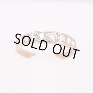 画像: PT900/K18PG ダイアイリリング 0.50ct 3.10g