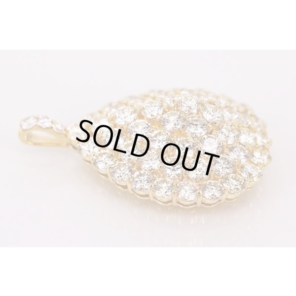 K18 ダイアイリトップ 10.94ct 12.30g　サイド