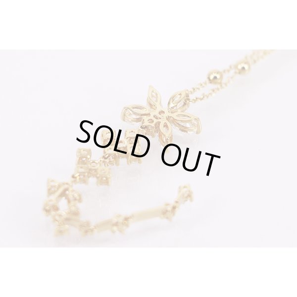 K18 ダイアイリペンダントネックレス 1.18ct 4.70g　裏面