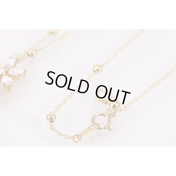 K18 ダイアイリペンダントネックレス 1.18ct 4.70g　留め具(2)