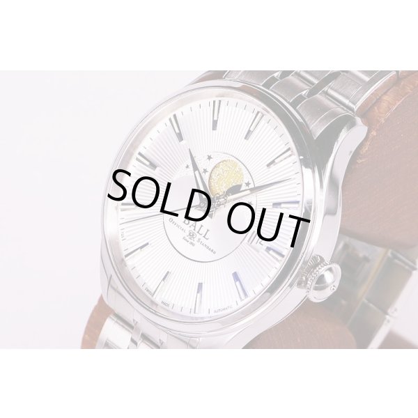 ボールウォッチ　トレインマスター　ムーンフェイス　ＮＭ３０８２Ｄ　銀文字盤　サイド拡大
