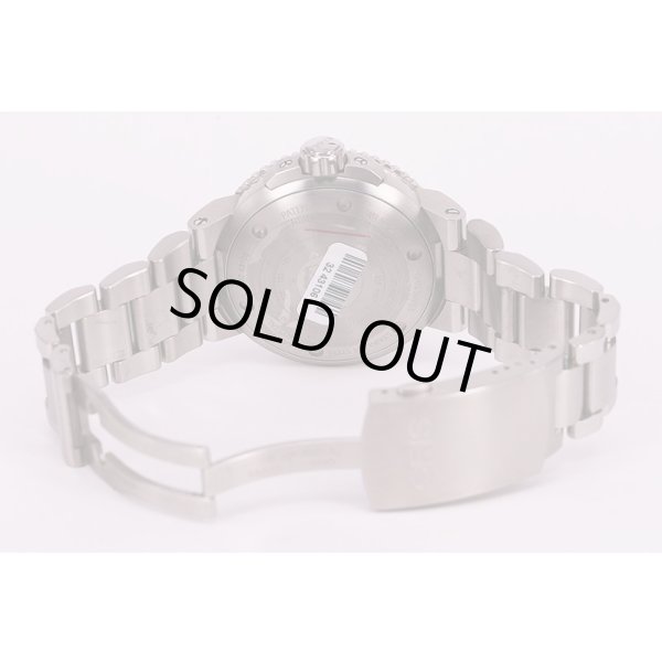 オリス　アクイス　デプスゲージ　６７６５　黒文字盤　ブレス