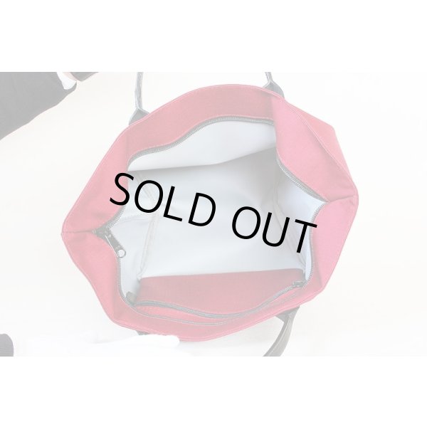 エルベシャプリエ　レザーハンドル舟型トートM 1407C グルナディン　中身